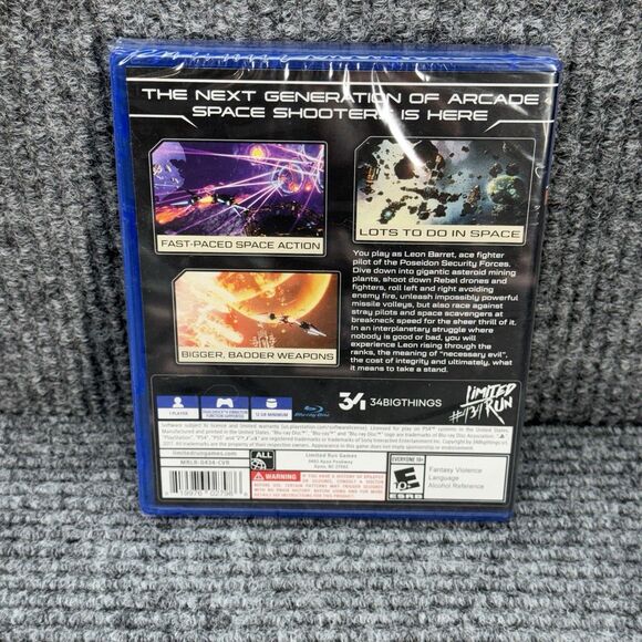 Redout: Space Assault (PlayStation 4 PS4) Limited Run Games #434 New/Sealed - Picture 2 of 3